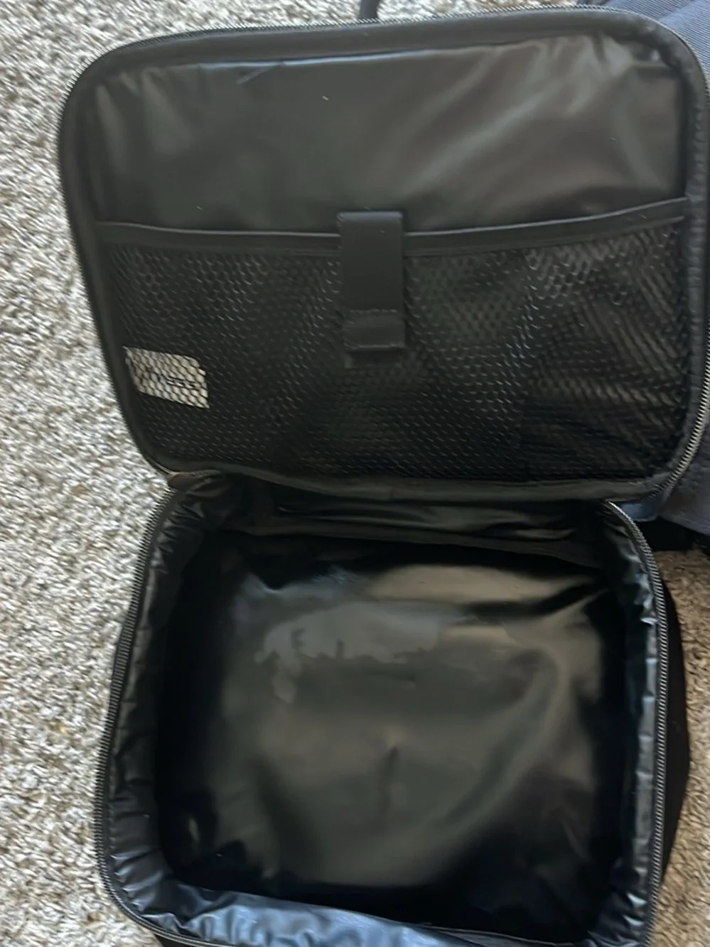 Messi Kids Black Backpackb with Pink Logo and lunch box